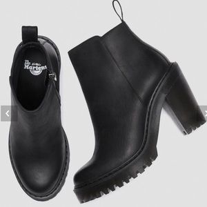 Dr Martens Magdalena Black Ankle Boots. Size 9. Sold out online
